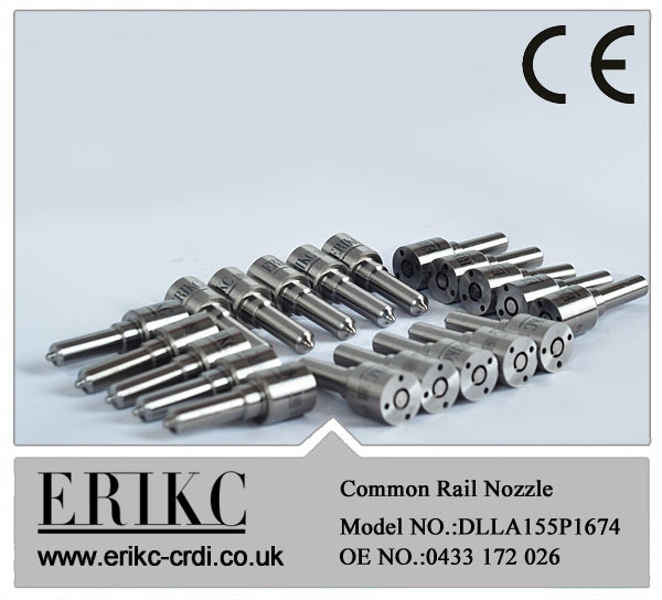 Common Rail Nozzle Supplier DLLA155P1674 Injector 0 445 110 291